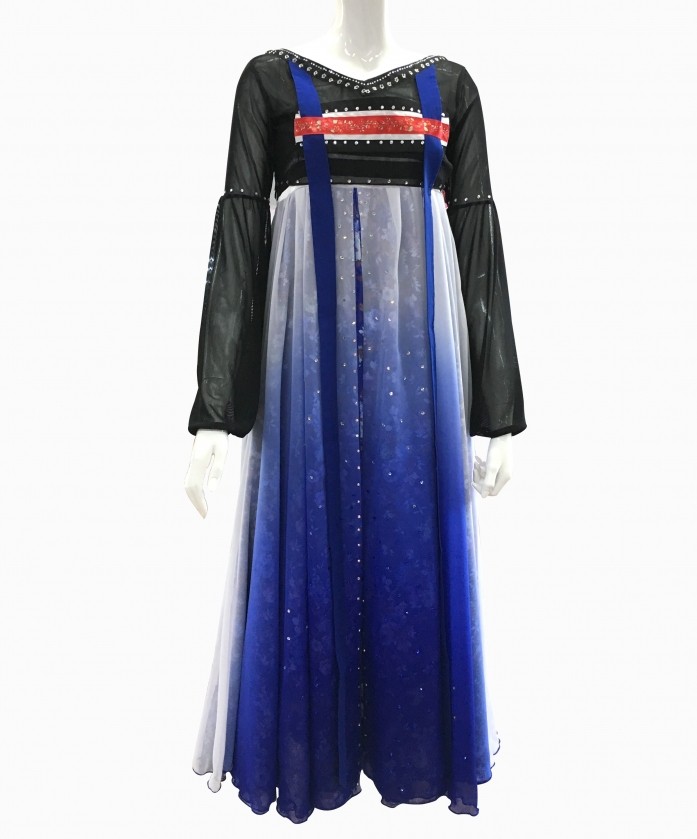 한국무용 창작의상 세트 주문복(드레스, 탑)